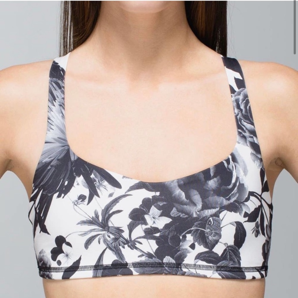 Lululemon Free to Be Floral Sports Bra